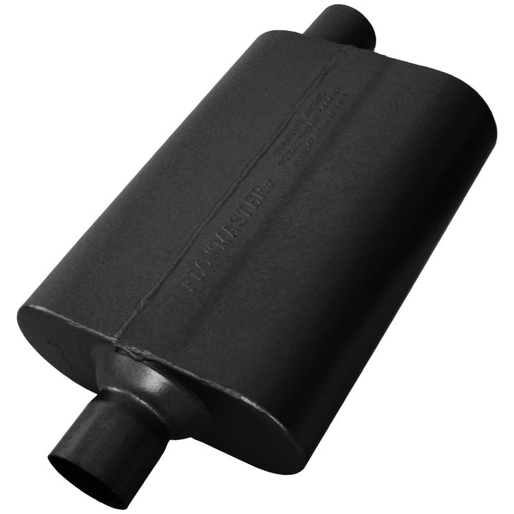 50 Delta Flow Muffler Center In/Offset Out: 2.25"