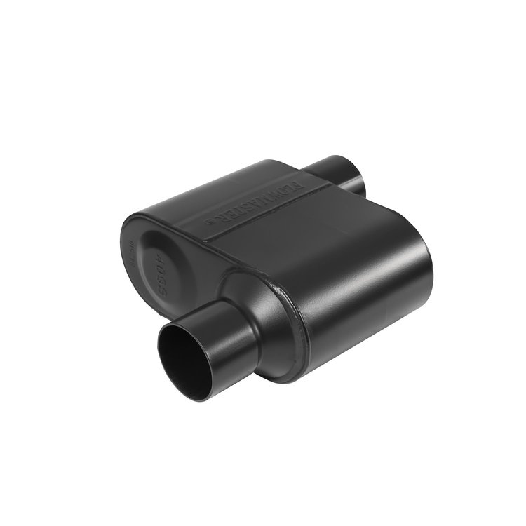 Super 10 Series Delta Flow Muffler Offset In/Offset Out: 2.5"