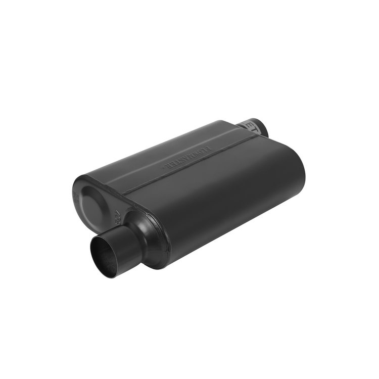 Super 44 Series Delta Flow Muffler Offset In/Offset Out: 2.5"