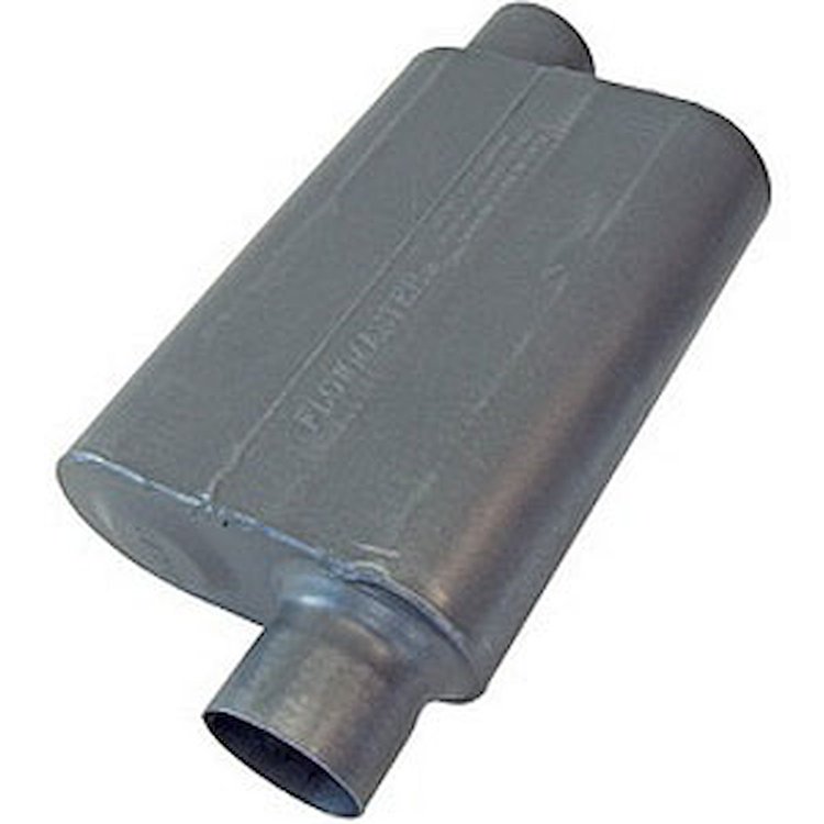 40 Delta Flow Muffler Offset In/Offset Out: 3"