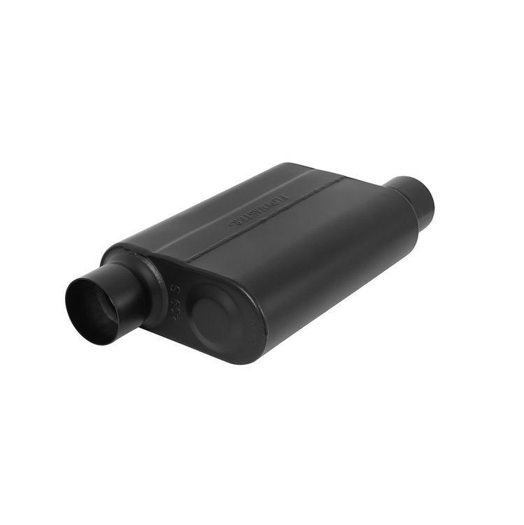 Super 44 Series Delta Flow Muffler Offset In/Offset Out: 3"
