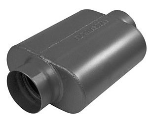 40 Series Delta Force Race Muffler Center In/Center Out: 3.5"