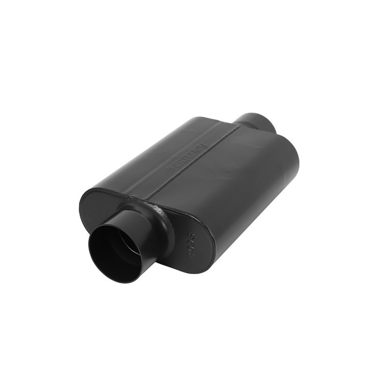 40 Series Delta Force Race Muffler Center In/Center Out: 3.5"