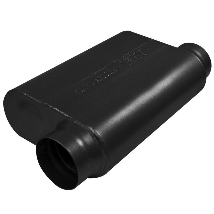 40 Series Delta Force Race Muffler Same Side Offset In/Out: 3.5"