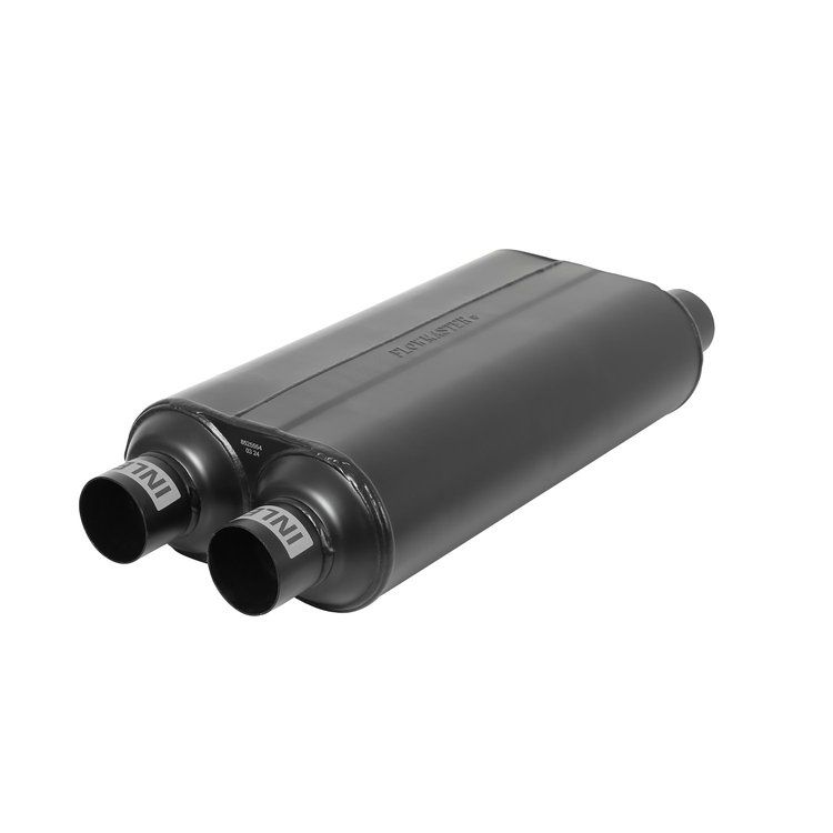 50 Series HD Muffler Dual In/Dual Out: 2.5"