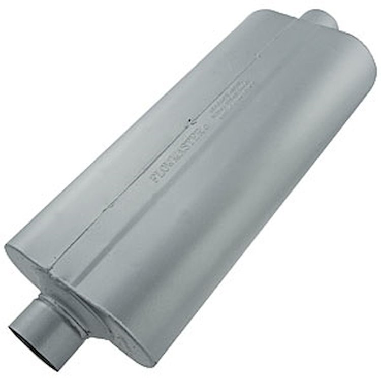 70 Series Big Block II Muffler Center In/Center Out: 3"