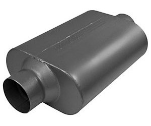 40 Series Delta Force Race Muffler Center In/Center Out: 3.5"