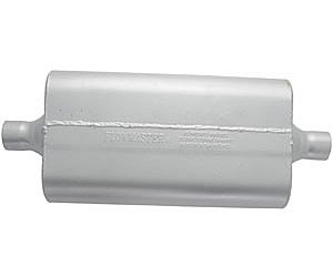 50 Delta Flow Muffler Center In/Center Out: 2"