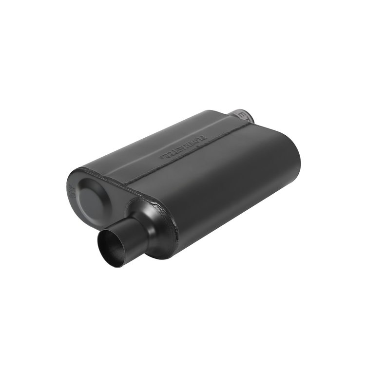 Super 44 Series Delta Flow Muffler Offset In/Offset Out: 2.25"