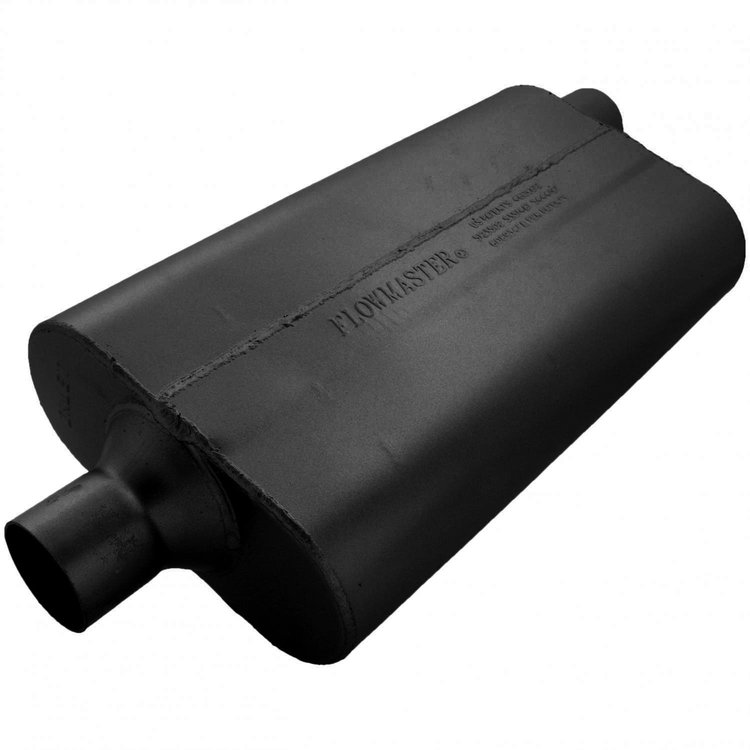 50 Delta Flow Muffler Center In/Offset Out: 2.25"