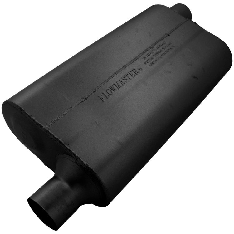 50 Delta Flow Muffler Offset In/Offset Out: 2.25"