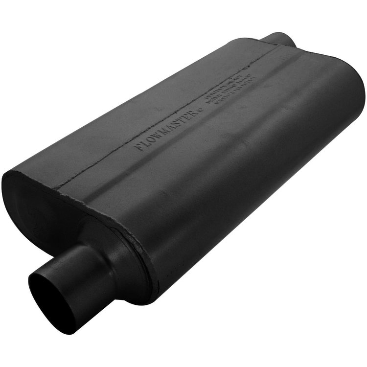 50 Delta Flow Muffler Offset In/Offset Out: 2.5"