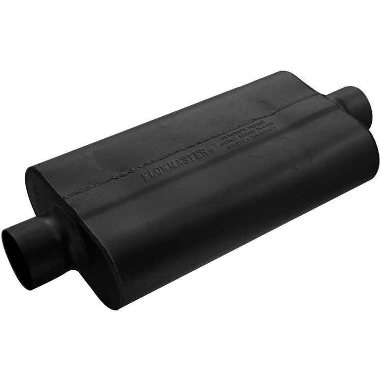 50 Delta Flow Muffler Center In/Center Out: 3"