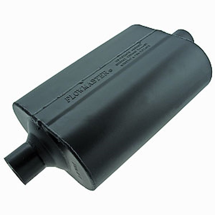 60 Delta Flow Muffler Center In/Center Out: 2"