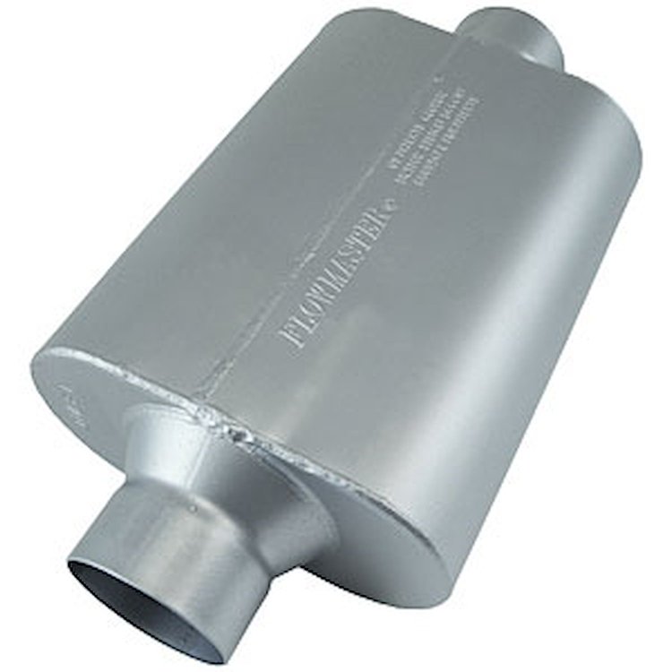 40 Series Delta Force Race Muffler Center In/Center Out: 3.5"