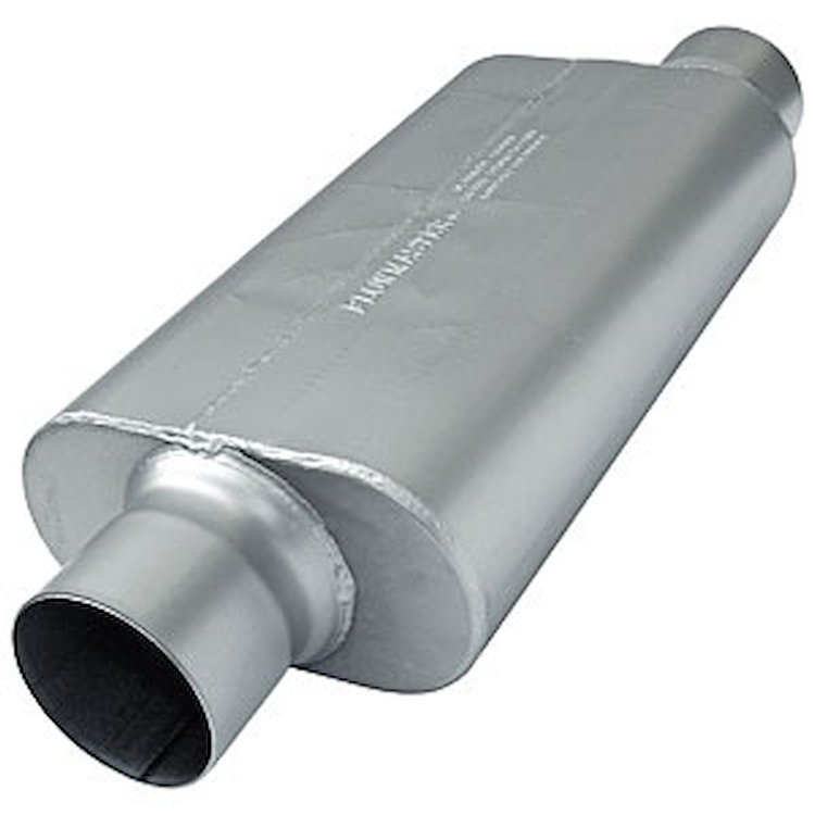 50 Series HD Muffler Offset In/Center Out: 4"