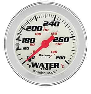 8000 Series Water Temperature Gauge 2-5/8" Diameter