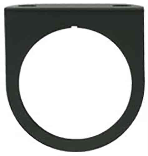 9921 Single Gauge Mounting Panel  2 in. [Black]