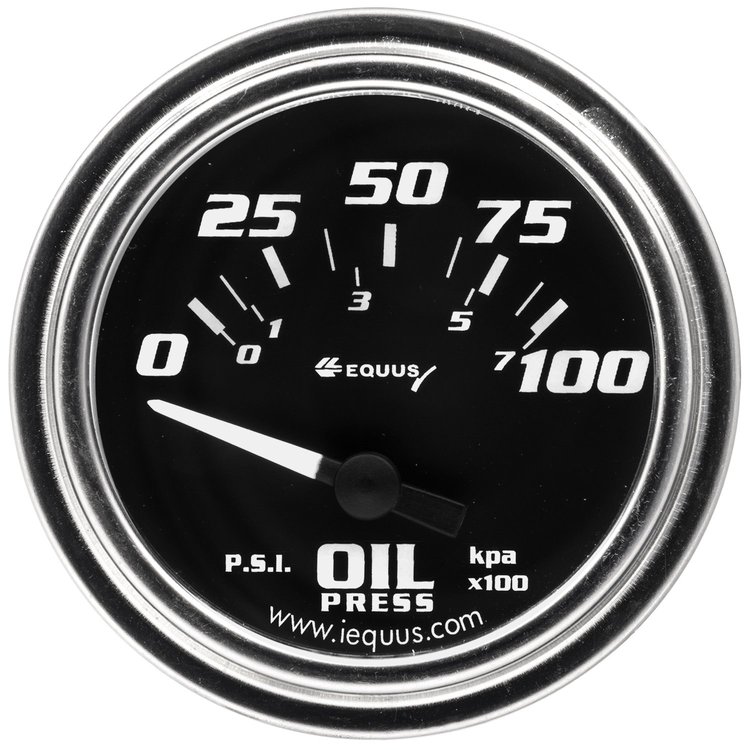 GAUGE, OIL PRESSURE, 2",