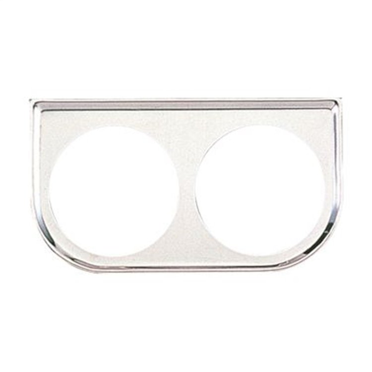 E9822 Gauge Mount [Panel, Chrome, 2 1/16 in. Double]