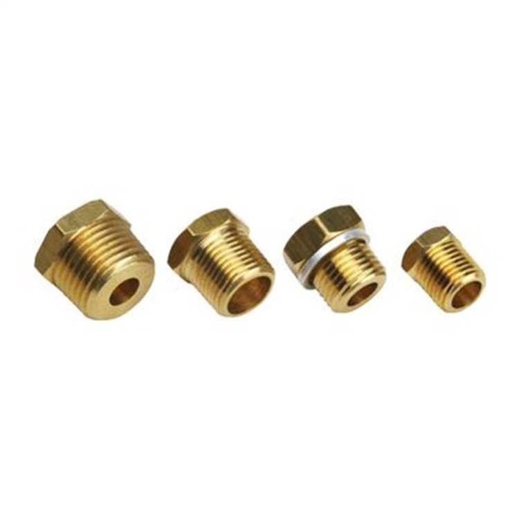 E9862 Electric Oil Pressure Adapters [4 Pcs, 1/8 in.-27 Nptf To M14X1.5, M16X1.5, M18X1.5, 5/8 in.]