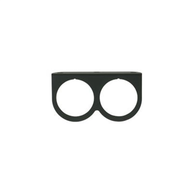 E9942 Gauge Mount [Panel, Black, 2 5/8 in., Double]