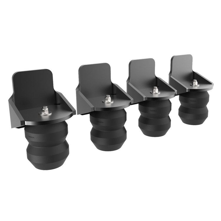 RED001 Suspension Enhancement System Rear Kit Fits Select Ford F-650/F-750; International MV607/MV/MV60E [Capacity: 17200 lbs.]