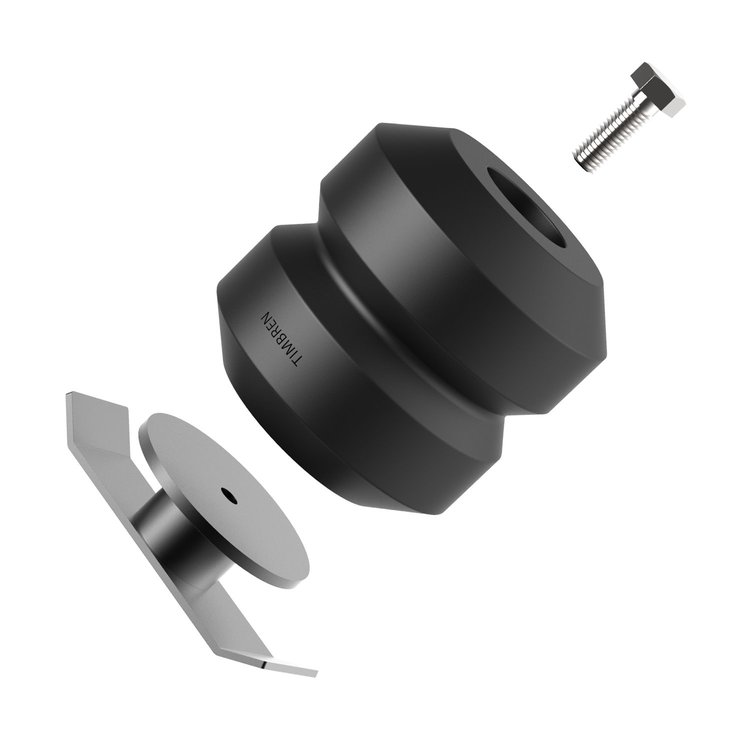 TORTUN4 SES Suspension Enhancement System Rear Kit Fits Select Nissan TITAN/TITAN XD; Toyota Tundra/Tacoma [Capacity: 6000 lbs.]
