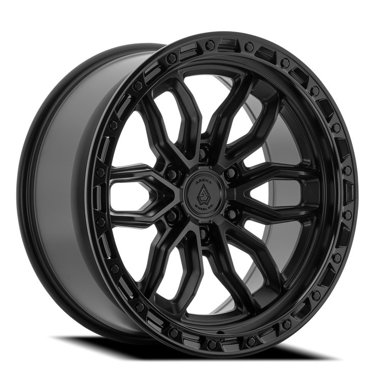 A137 PURSUIT Wheel [Size: 20"x9"] Satin Black Center w/ Glossy Black Lip Finish A137209084P00004