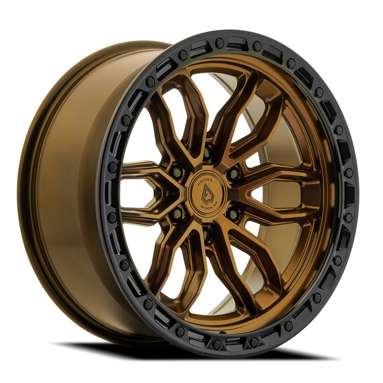 A137 PURSUIT Wheel [Size: 20"x10"] Smoked Bronze Center w/ Glossy Black Lip Finish A137200018N01826