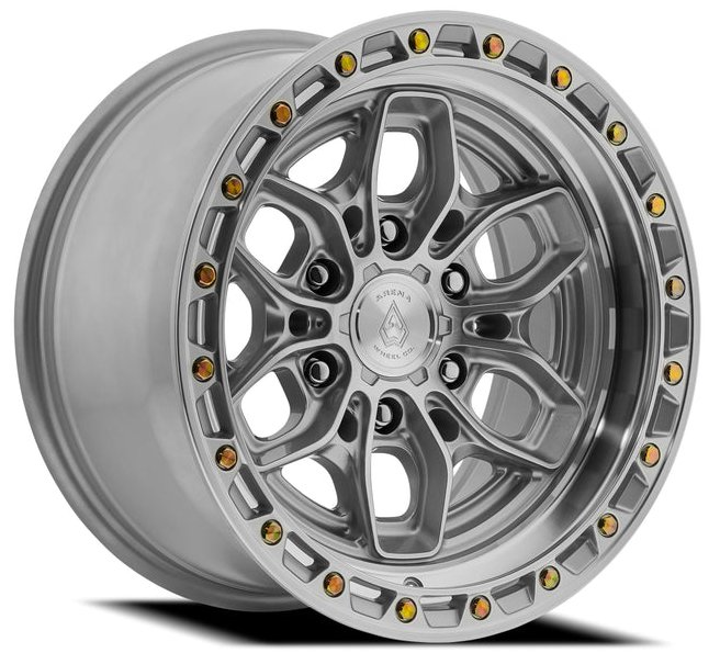A142 FURY Wheel [Size: 17"x9"] Gloss Silver Machined Finish A142179089P00019