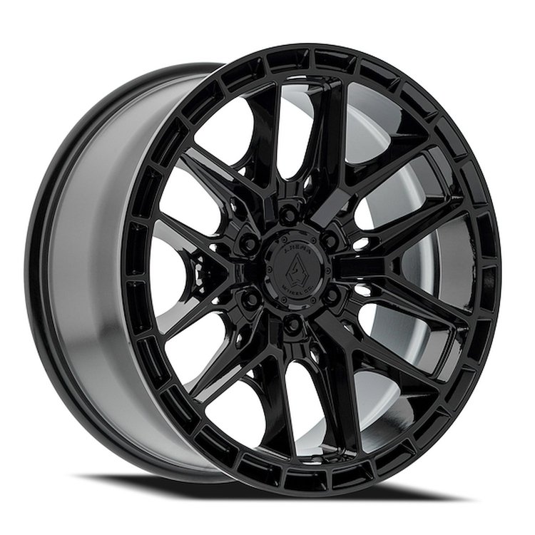A114209084P02002 A114 BATTLE Wheel [Size: 20"x9"] Glossy Black Finish