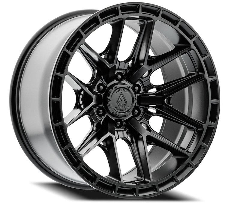 A114202084N04401 A114 BATTLE Wheel [Size: 20"x12"] Satin Black Finish
