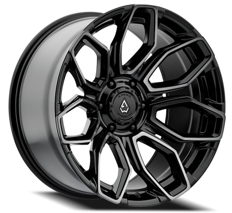A116220089N01802 A116 COBRA Wheel [Size: 22"x10"] Glossy Black Finish