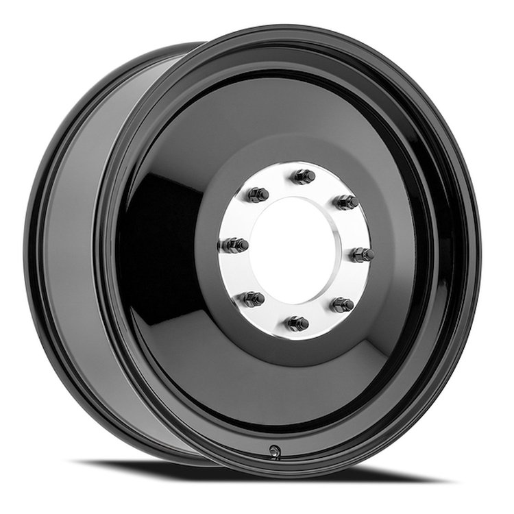 A100228292P11602 A100 DUALLY INNER Wheel [Size: 22"x8.25"] Glossy Black Finish