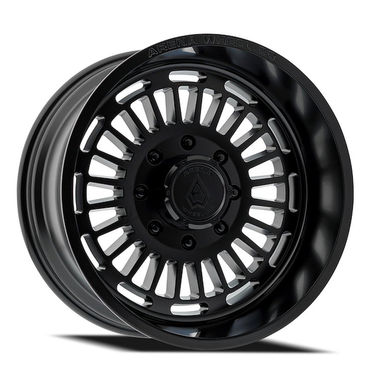 A115200018N01801 A115 DUALLY TACTIC SUPER SINGLE Wheel [Size: 20"x10"] Satin Black Finish