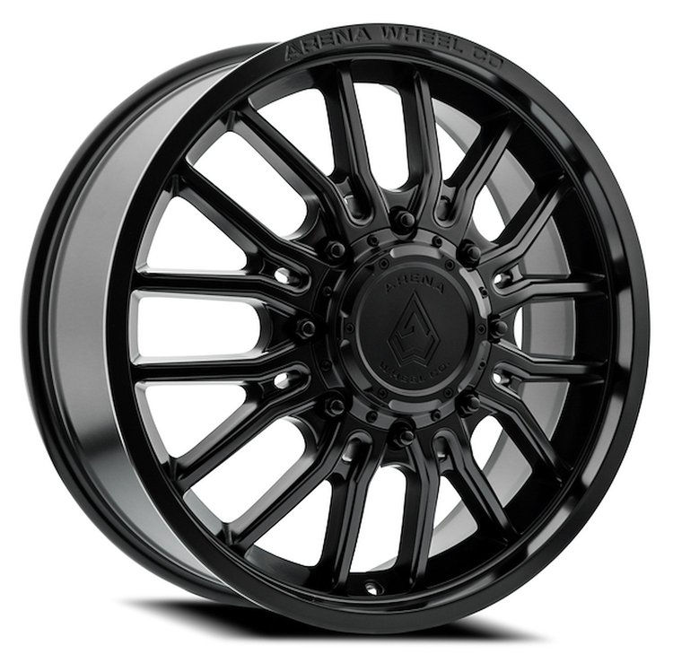 A113228292P10501 A113 DUALLY THUNDER FRONT Wheel [Size: 22"x8.25"] Satin Black Finish