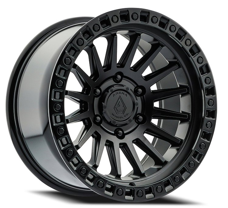 A101209089P00004 A101 MESA Wheel [Size: 20"x9"] Satin Black Center w/Glossy Black Lip Finish