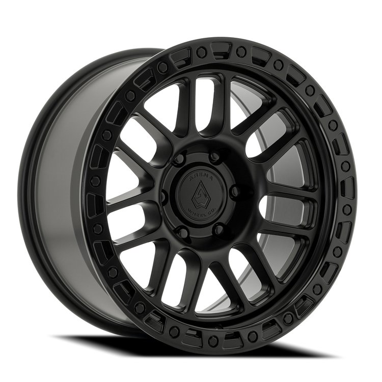 A119 BOOST Wheel [Size: 18"x9"] Satin Black Center w/ Glossy Black Lip Finish A119189084P00004
