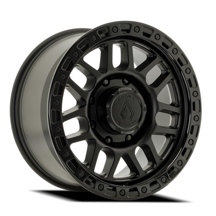 A119 BOOST Wheel [Size: 18"x9"] Satin Black Center w/ Glossy Black Lip Finish A119189082P02004