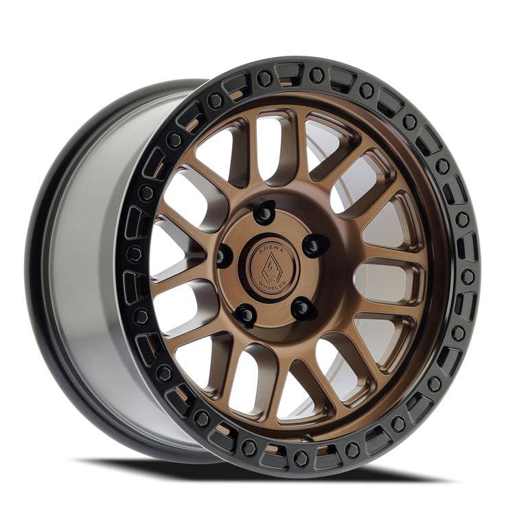 A119 BOOST Wheel [Size: 17"x9"] Smoked Bronze Center Satin Black Lip Finish A119179075P00015
