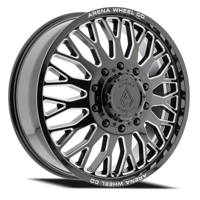 A121 DUALLY MONARCH FRONT Wheel [Size: 24"x8.25"] Milled And Polished Finish A121248293P10517
