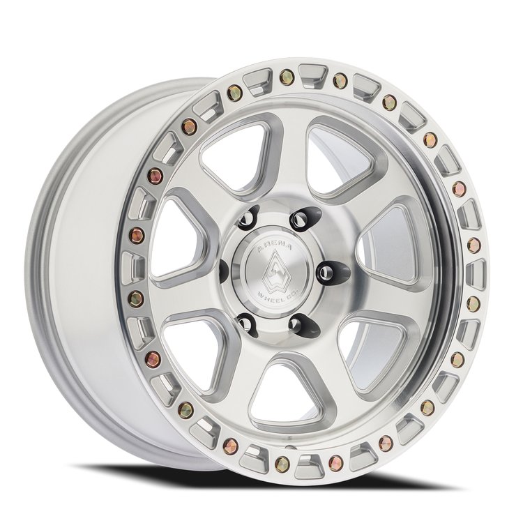 A123 THROTTLE Wheel [Size: 17"x9"] Gloss Silver Machined Finish A123179075P00019