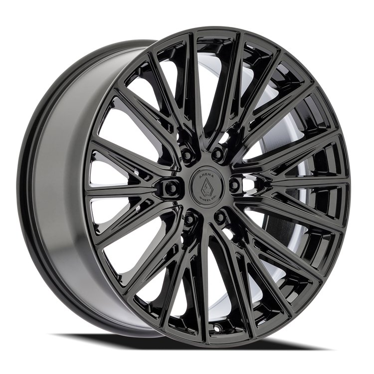 A124 FINESSE Wheel [Size: 22"x9.5"] Glossy Black Finish A124229589P02502