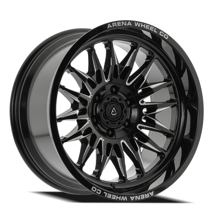 A126 JAVELIN Wheel [Size: 20"x10"] Gloss Black And Milled Finish A126200057N01816