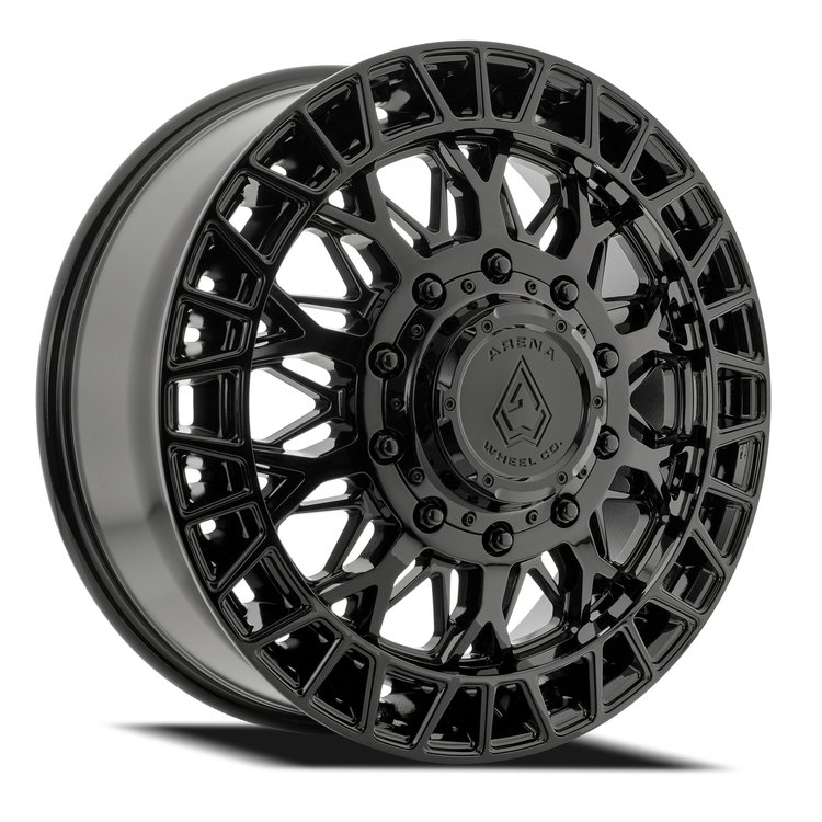 A127 DUALLY INNOVATOR FRONT Wheel [Size: 22"x8.25"] Glossy Black Finish A127228292P10502