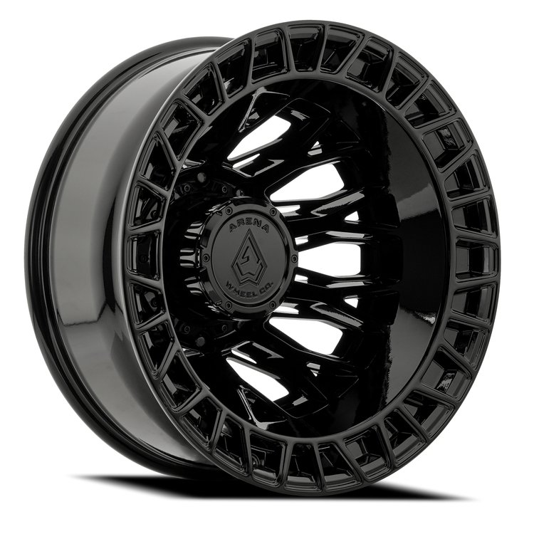 A127 DUALLY INNOVATOR REAR Wheel [Size: 22"x8.25"] Glossy Black Finish A127228292N20202