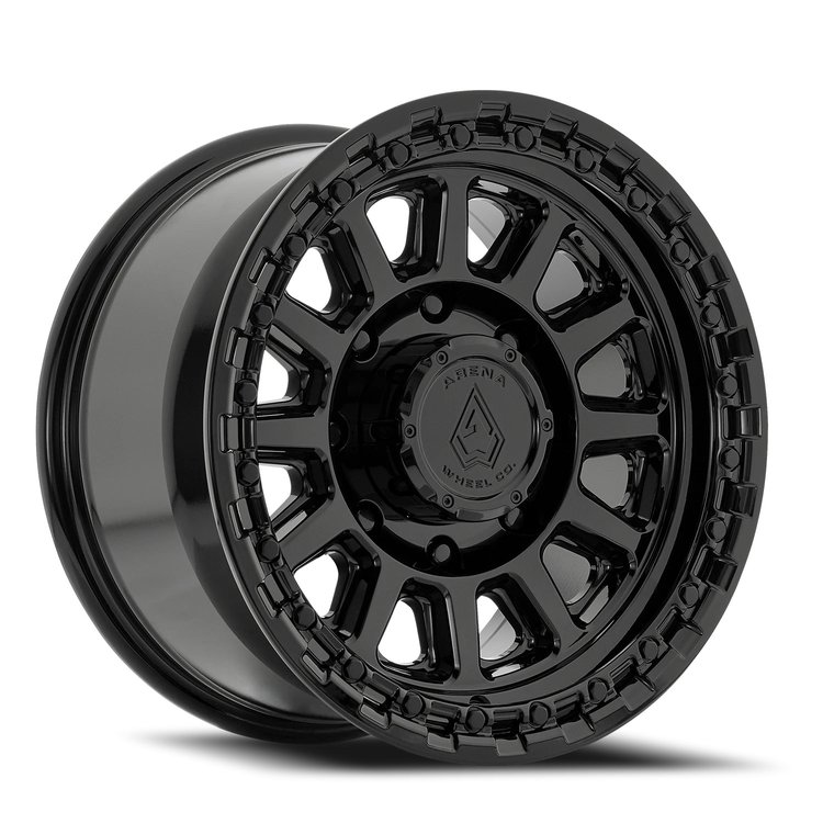 A128 ENDURO Wheel [Size: 17"x9"] Glossy Black Finish A128179017P00002