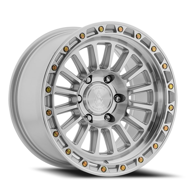 A130 PODIUM Wheel [Size: 17"x8.5"] Gloss Silver Machined Finish A130178584P02519