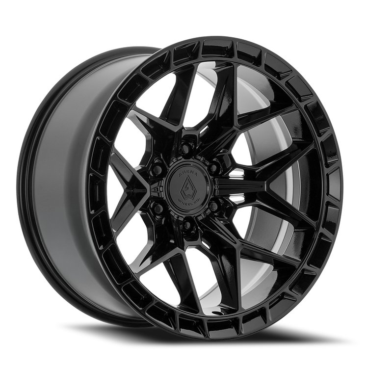 A133 RAMPAGE Wheel [Size: 20"x9.5"] Glossy Black Finish A133209589P03002